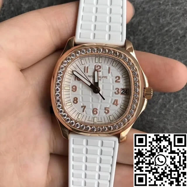Supportive Patek Philippe Aquanaut 5068R-010 PPF Factory White Dial 472