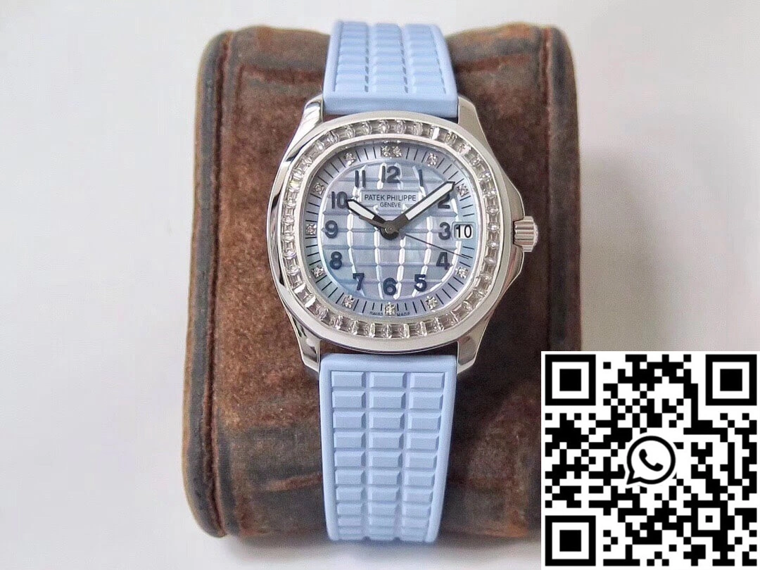 Lightweight Patek Philippe Aquanaut 5072G-001 PPF Factory Light Blue Dial 503