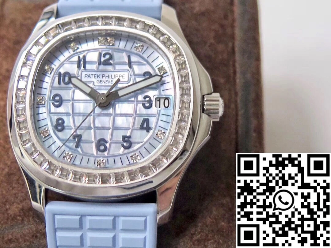 Lightweight Patek Philippe Aquanaut 5072G-001 PPF Factory Light Blue Dial 503