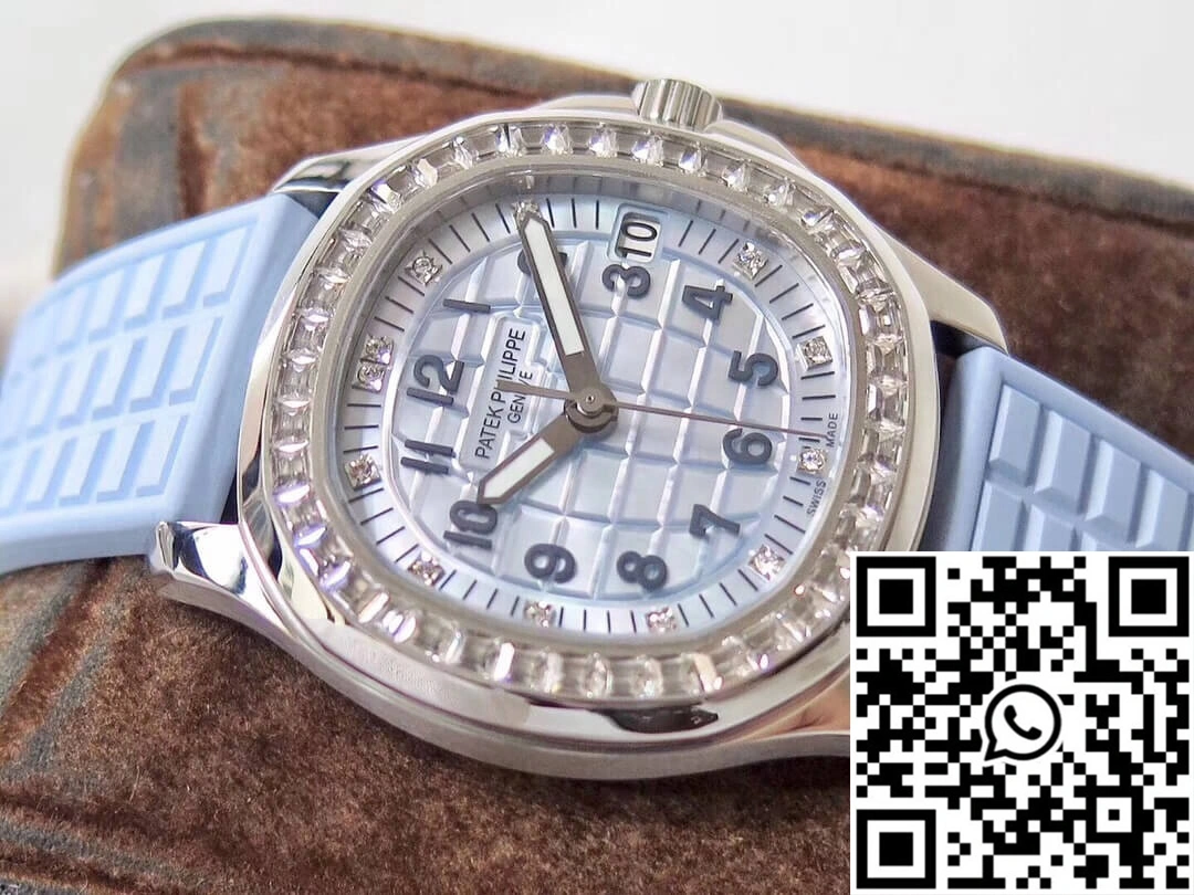 Lightweight Patek Philippe Aquanaut 5072G-001 PPF Factory Light Blue Dial 503