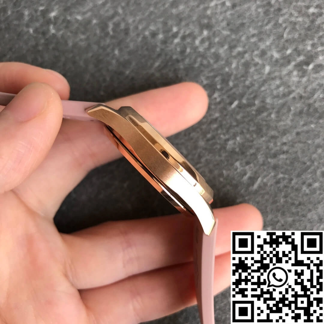 Stylish Patek Philippe Aquanaut 5072R-001 PPF Factory Rose Gold Mother Of Pearl Dial 478