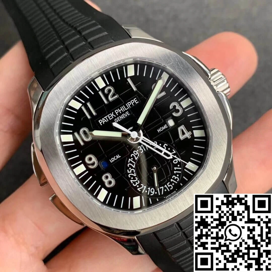 Patek Philippe Aquanaut 5164A-001 GR Factory Stainless Steel Black Dial Durable 480