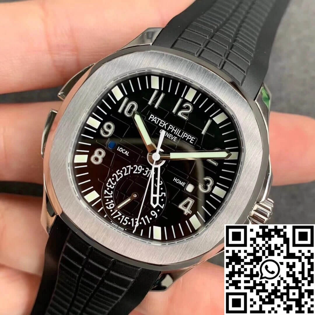 Patek Philippe Aquanaut 5164A-001 GR Factory Stainless Steel Black Dial Durable 480