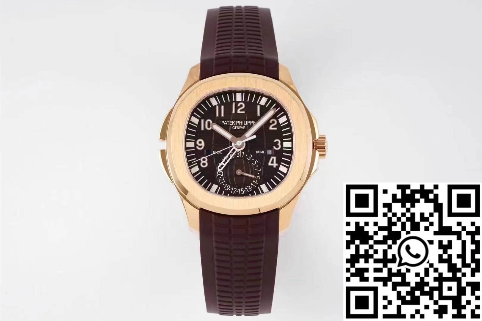 FashionForward Patek Philippe Aquanaut 5164R-001 ZF Factory Brown Dial 489