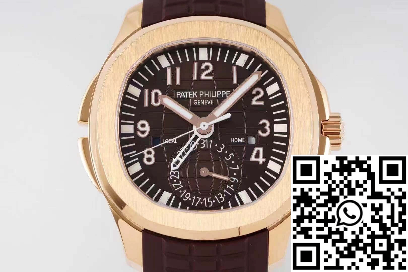 FashionForward Patek Philippe Aquanaut 5164R-001 ZF Factory Brown Dial 489