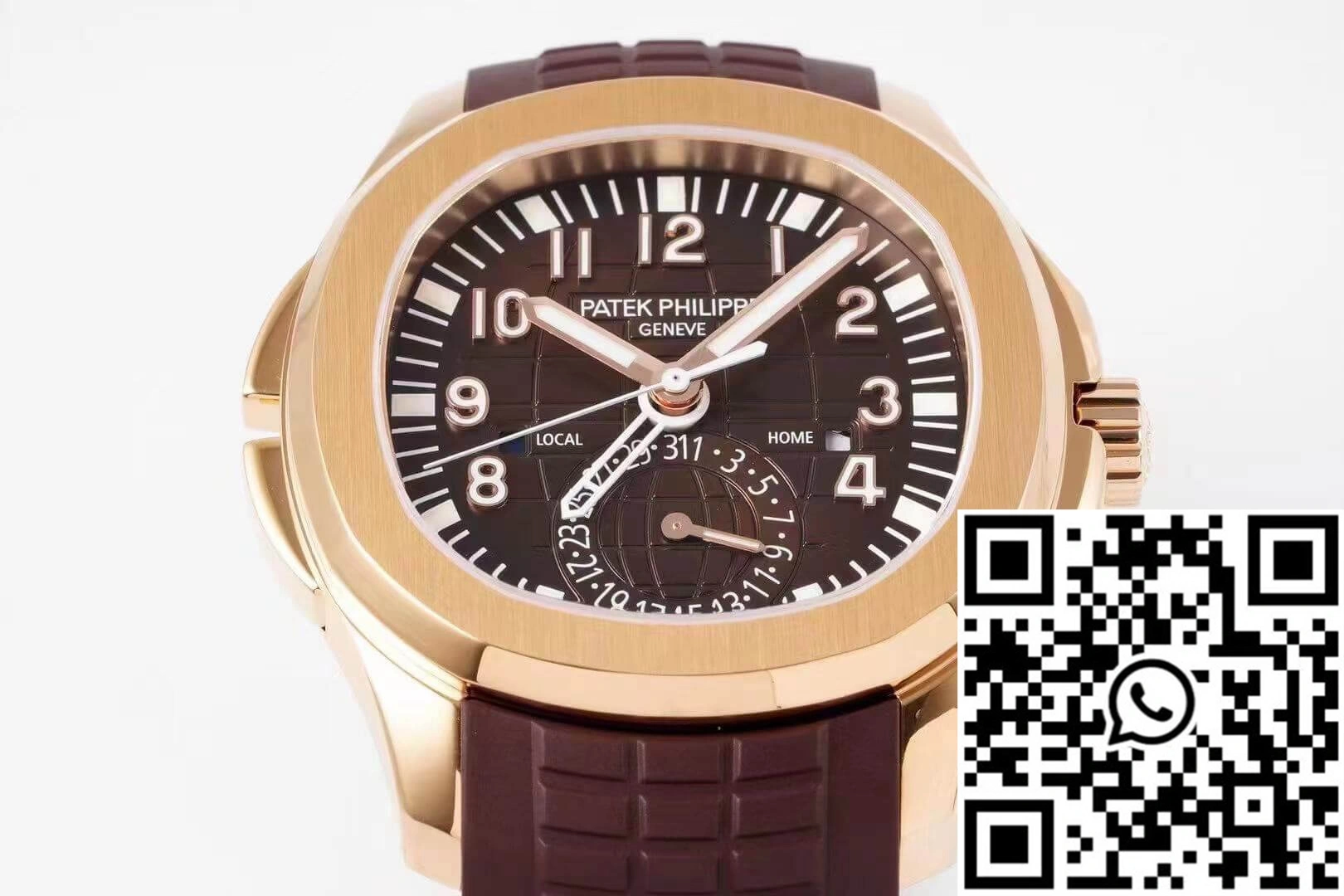 FashionForward Patek Philippe Aquanaut 5164R-001 ZF Factory Brown Dial 489