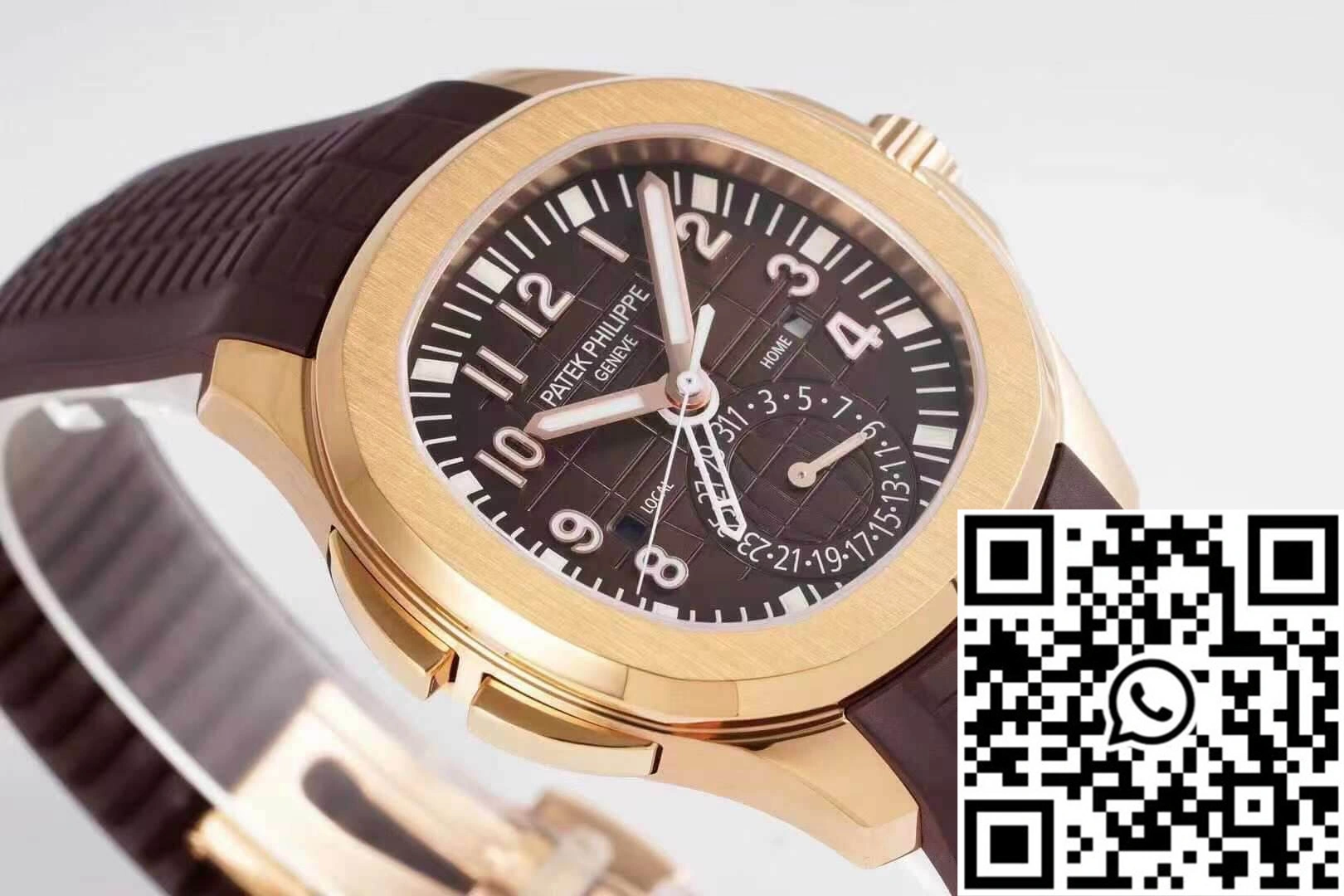 FashionForward Patek Philippe Aquanaut 5164R-001 ZF Factory Brown Dial 489