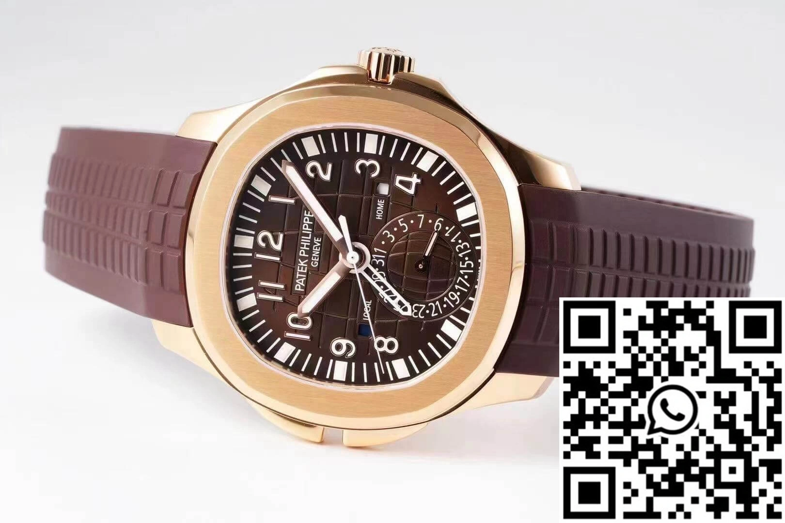 FashionForward Patek Philippe Aquanaut 5164R-001 ZF Factory Brown Dial 489