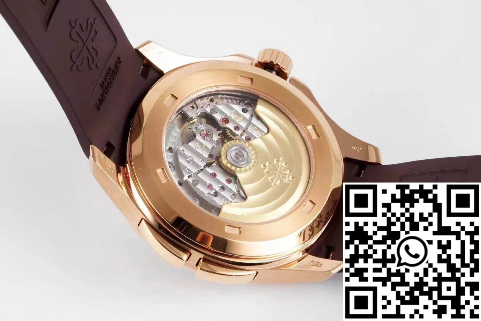 FashionForward Patek Philippe Aquanaut 5164R-001 ZF Factory Brown Dial 489