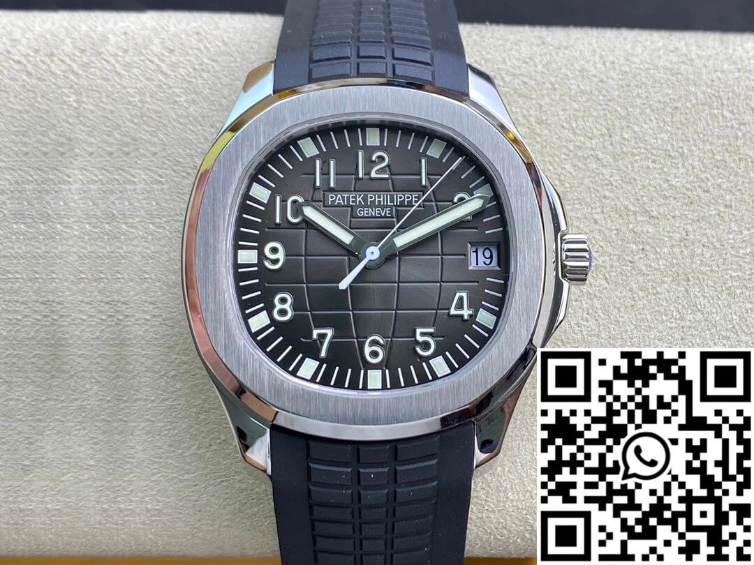 Patek Philippe Aquanaut 5165A 38MM ZF Factory Rubber Strap SmoothTexture 485