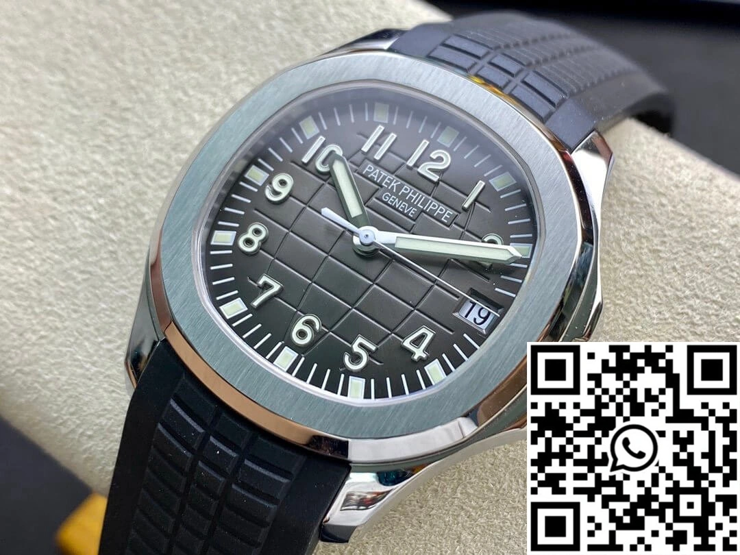 Patek Philippe Aquanaut 5165A 38MM ZF Factory Rubber Strap SmoothTexture 485