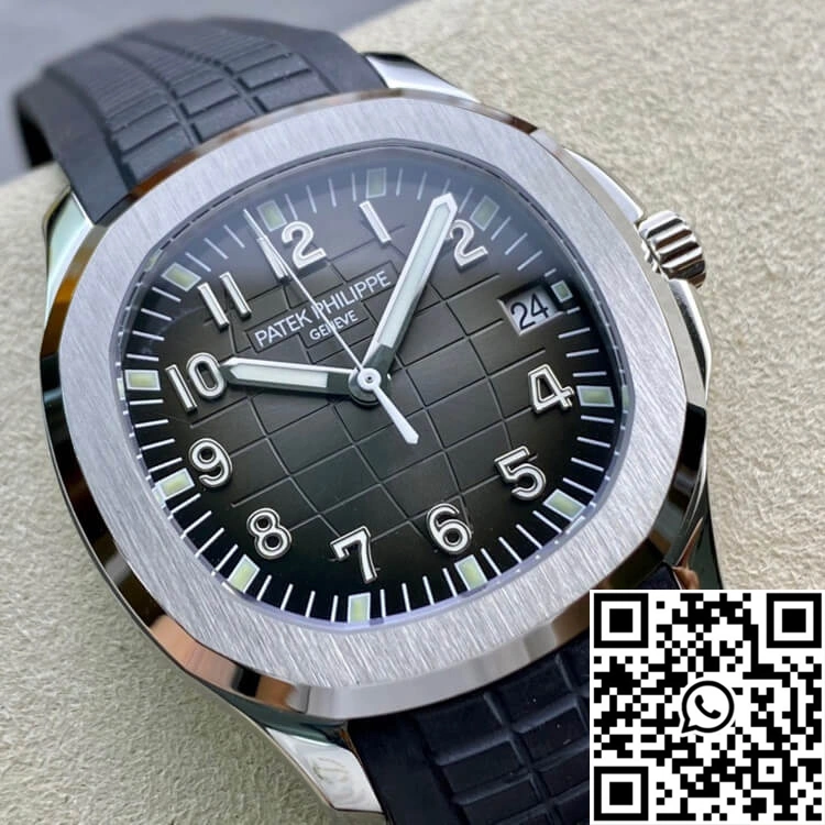 Sustainable Patek Philippe Aquanaut 5167A-001 3K Factory Black Strap 475