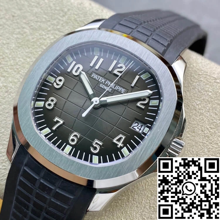 Sustainable Patek Philippe Aquanaut 5167A-001 3K Factory Black Strap 475