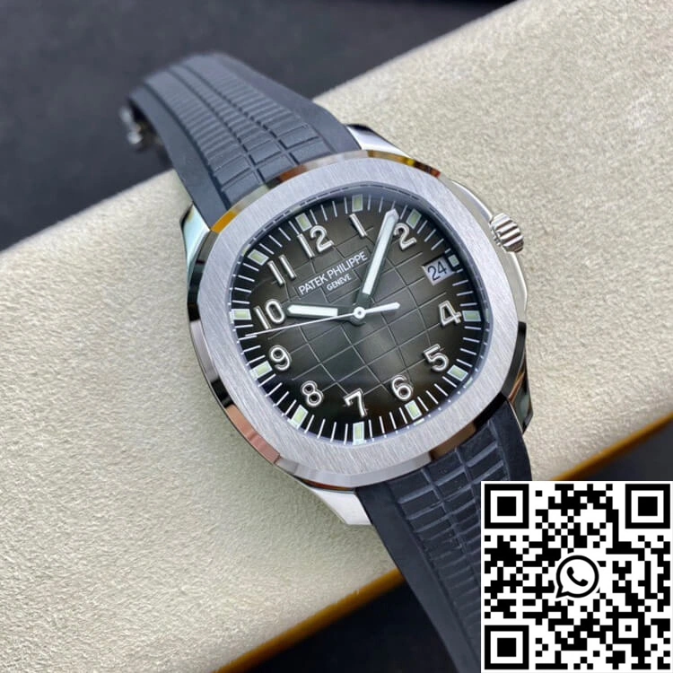 Sustainable Patek Philippe Aquanaut 5167A-001 3K Factory Black Strap 475