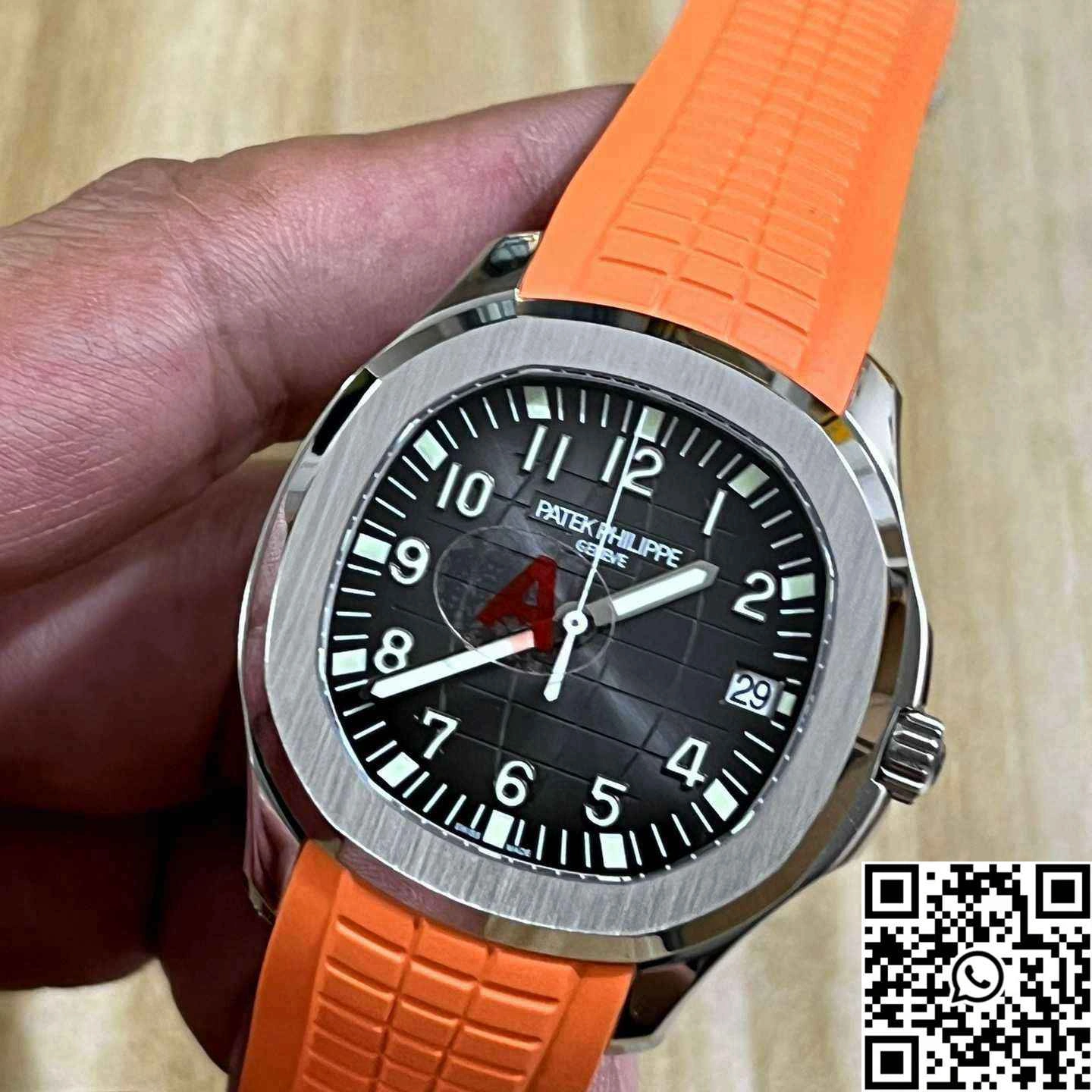 Patek Philippe Aquanaut 5167R-001 3K Factory Orange Strap ModernLook 486