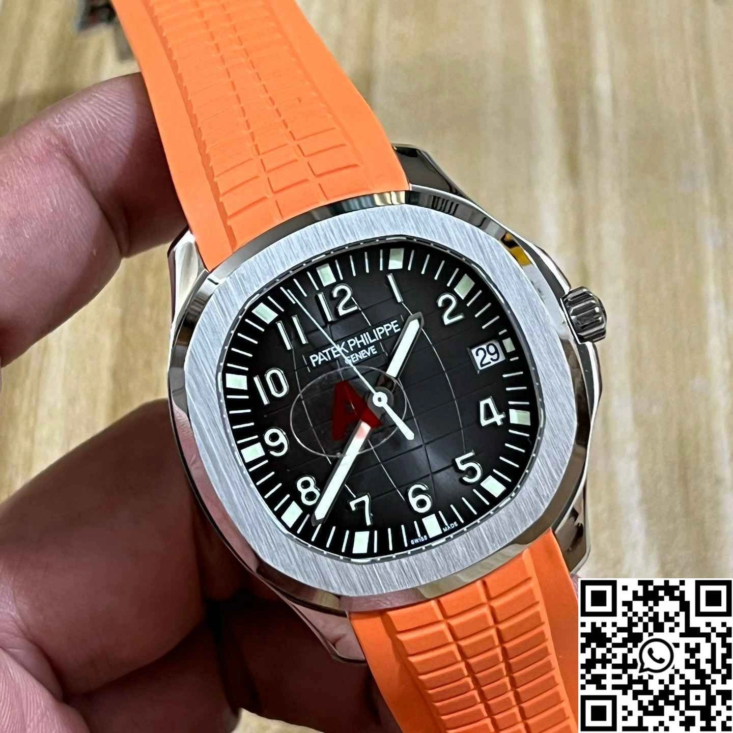 Patek Philippe Aquanaut 5167R-001 3K Factory Orange Strap ModernLook 486