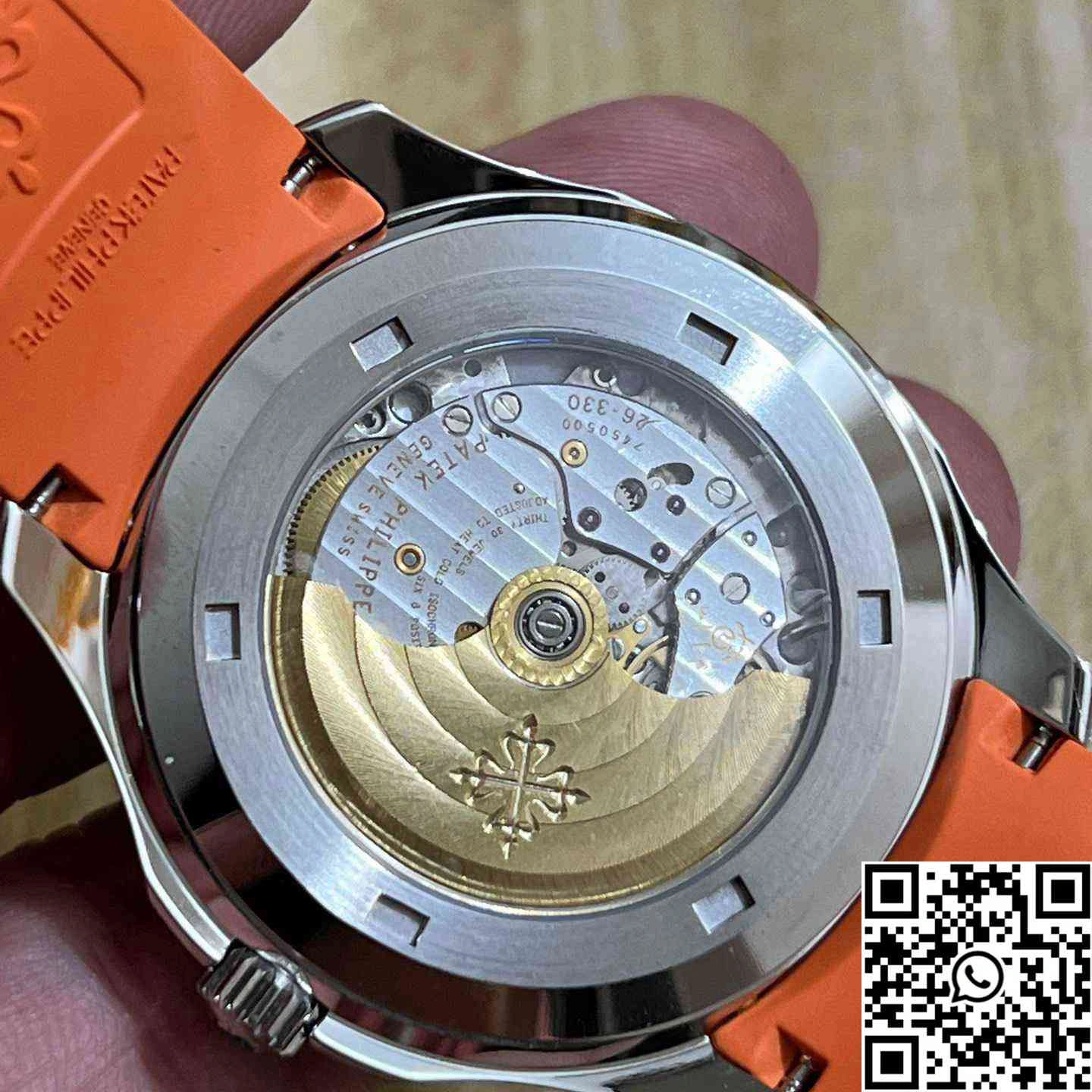 Patek Philippe Aquanaut 5167R-001 3K Factory Orange Strap ModernLook 486