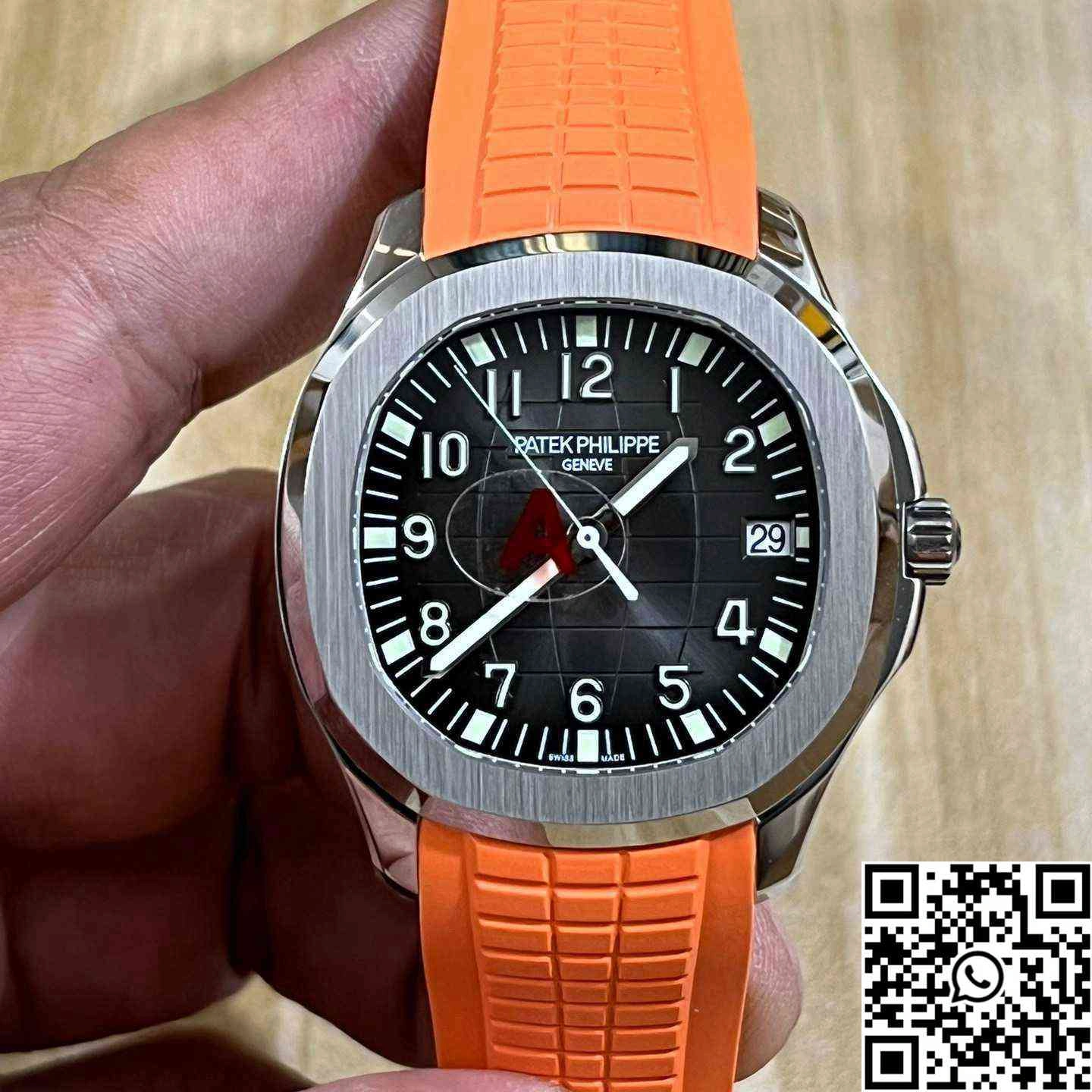 Patek Philippe Aquanaut 5167R-001 3K Factory Orange Strap ModernLook 486