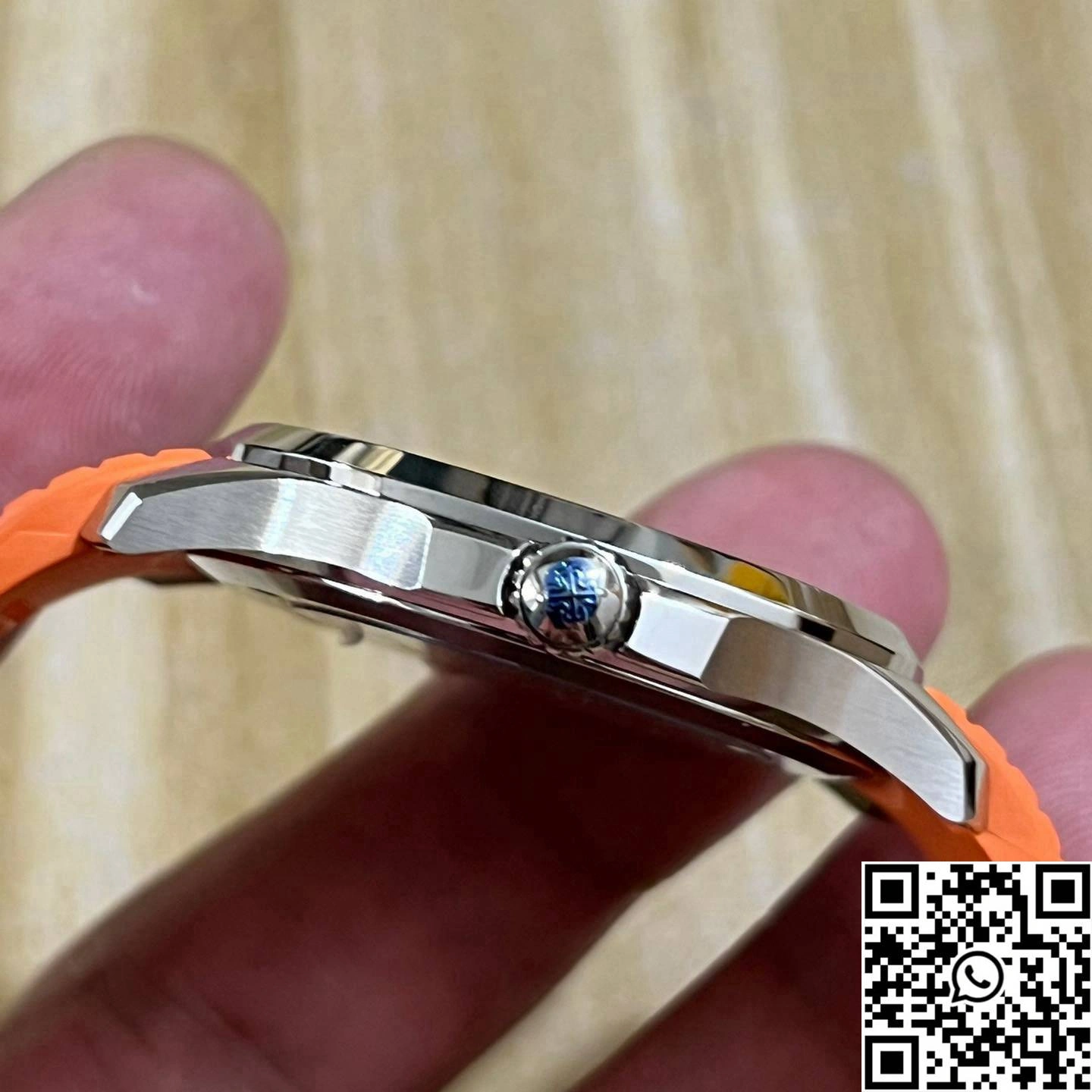 Patek Philippe Aquanaut 5167R-001 3K Factory Orange Strap ModernLook 486