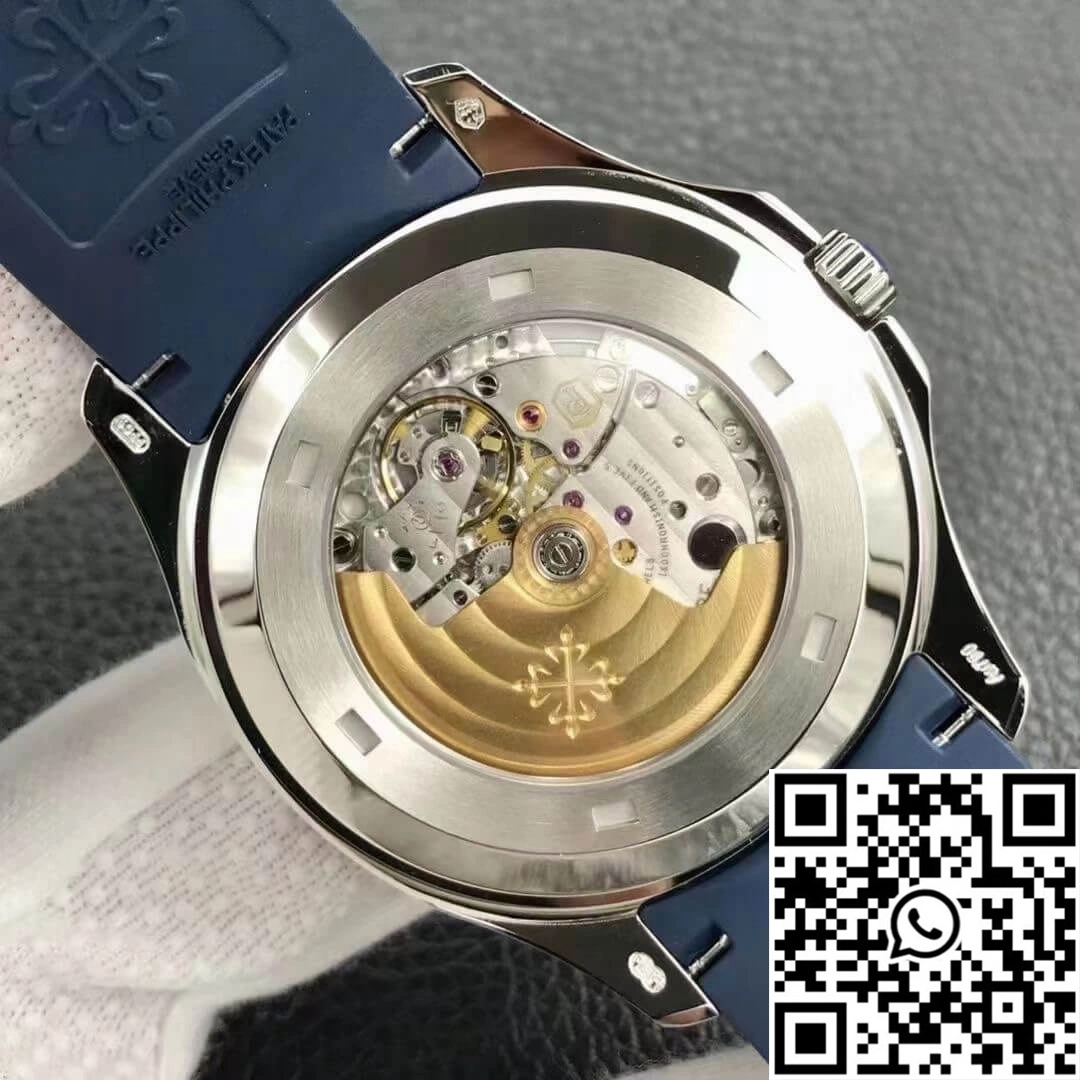 Patek Philippe Aquanaut 5168G-001 3K Factory Blue Strap FlexibleFit 492