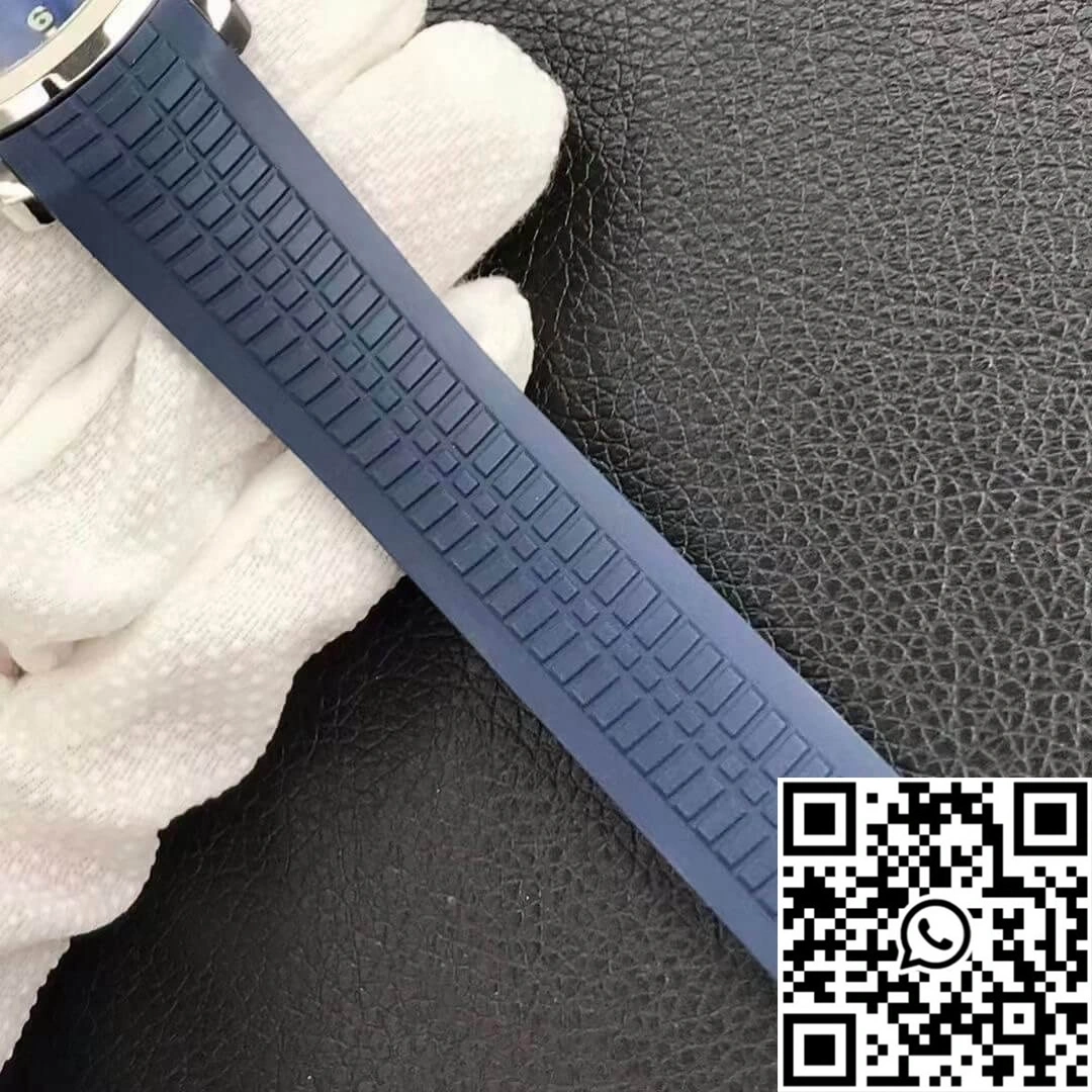 Patek Philippe Aquanaut 5168G-001 3K Factory Blue Strap FlexibleFit 492