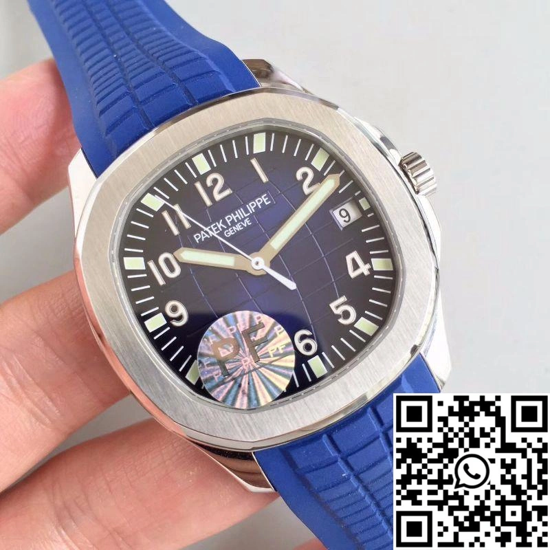 Patek Philippe Aquanaut 5168G-001 PF Factory Black-blue Dial OdorResistant 498