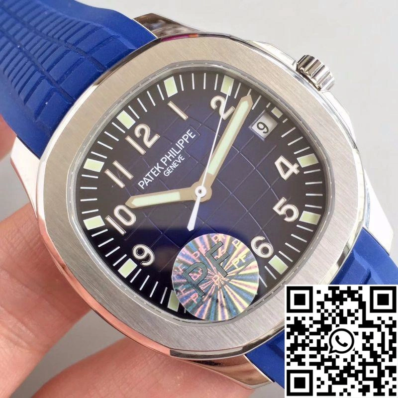 Patek Philippe Aquanaut 5168G-001 PF Factory Black-blue Dial OdorResistant 498