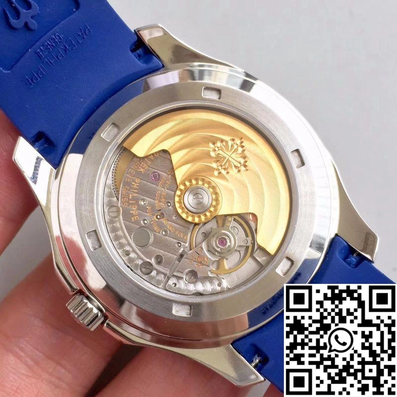 Patek Philippe Aquanaut 5168G-001 PF Factory Black-blue Dial OdorResistant 498