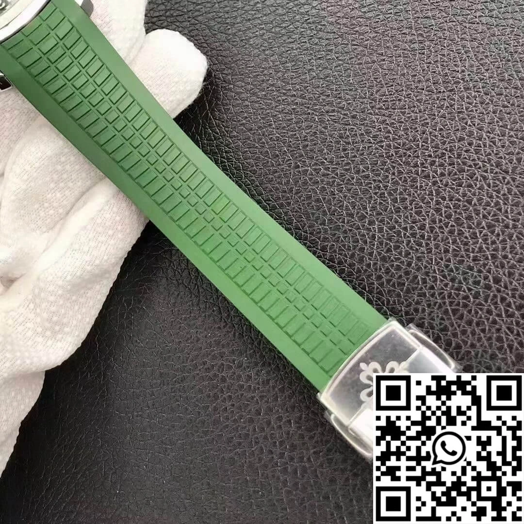Packable Patek Philippe Aquanaut 5168G 3K Factory Green Strap 494