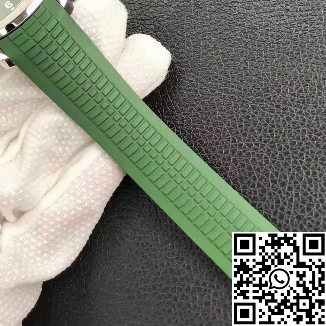 Packable Patek Philippe Aquanaut 5168G 3K Factory Green Strap 494