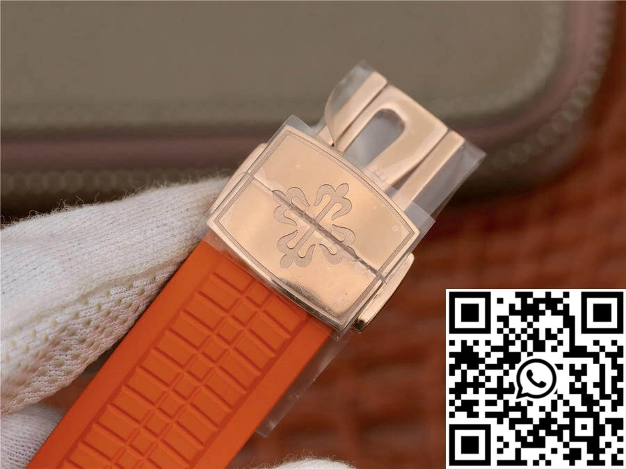 AllSeason Patek Philippe Aquanaut 5968A-001 Orange Strap 508