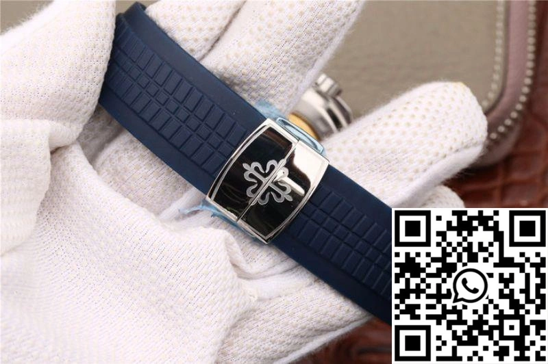 TimelessDesign Patek Philippe Aquanaut Dual Time 5164A-001 MP Factory Blue Dial 509
