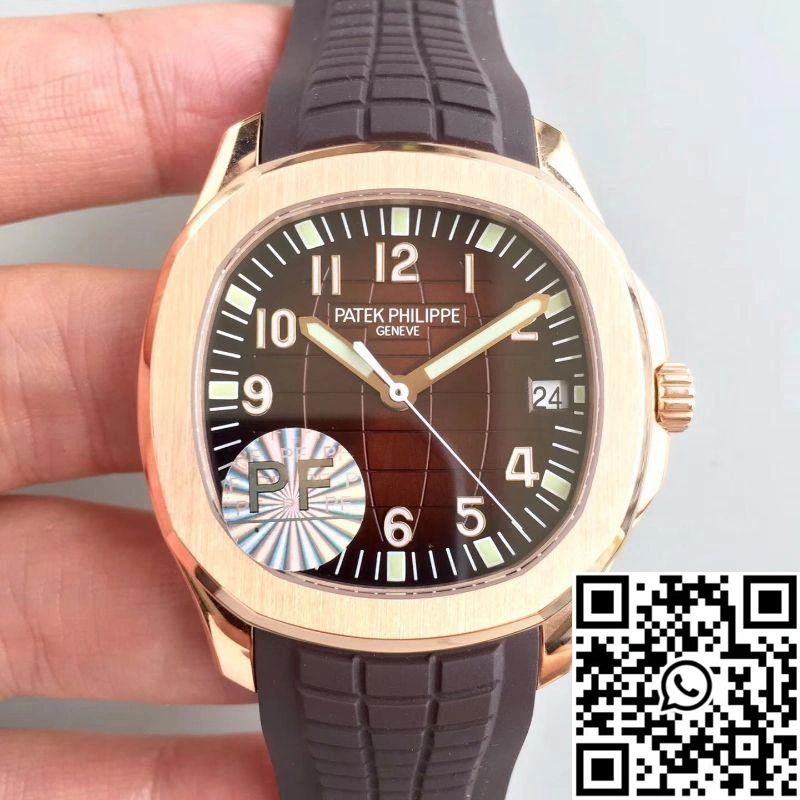 WrinkleFree Patek Philippe Aquanaut Jumbo 5167R-001 PF Factory Chocolate Dial 502
