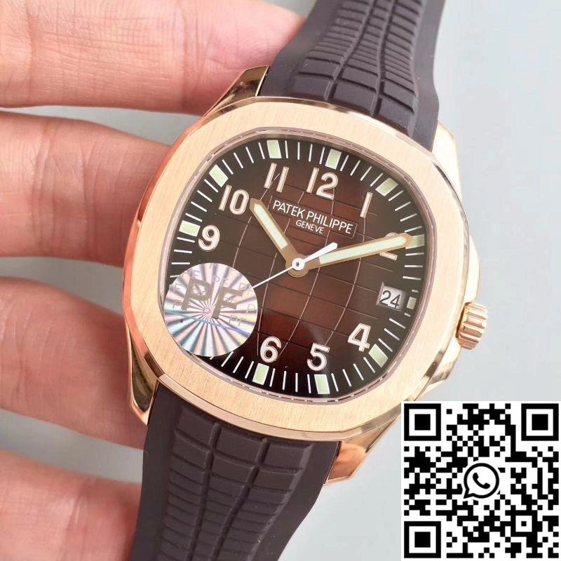 WrinkleFree Patek Philippe Aquanaut Jumbo 5167R-001 PF Factory Chocolate Dial 502