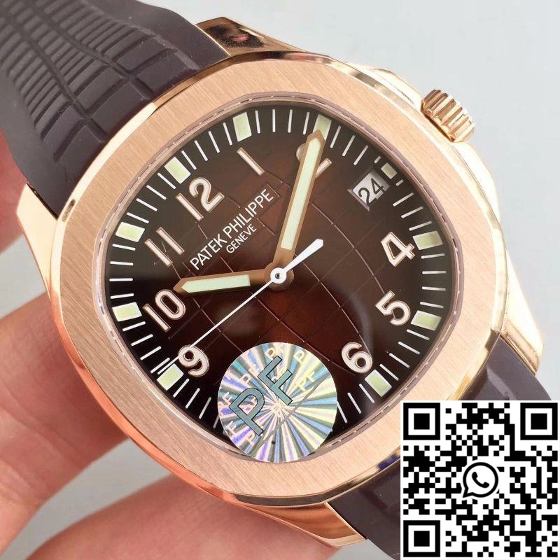 WrinkleFree Patek Philippe Aquanaut Jumbo 5167R-001 PF Factory Chocolate Dial 502