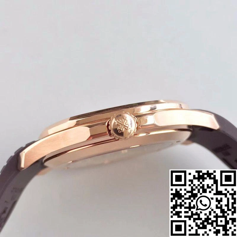 WrinkleFree Patek Philippe Aquanaut Jumbo 5167R-001 PF Factory Chocolate Dial 502