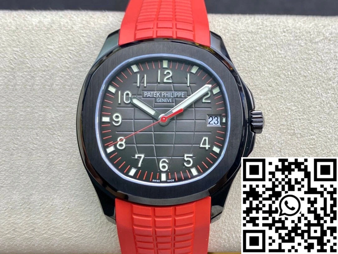 ComfortFit Patek Philippe Aquanaut PP5167 ZF Factory DLC Black Case 493