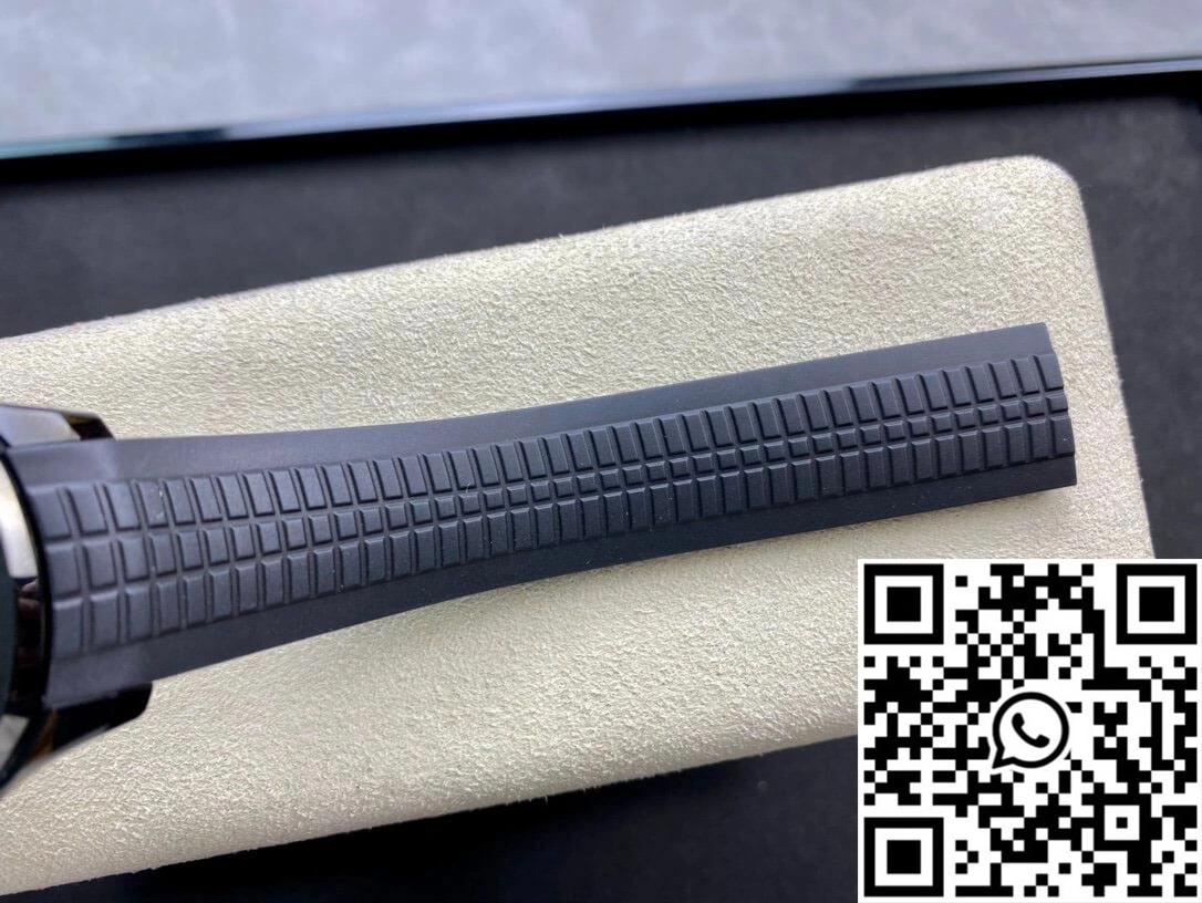 Sporty Patek Philippe Aquanaut PP5167 ZF Factory DLC Black Strap 499