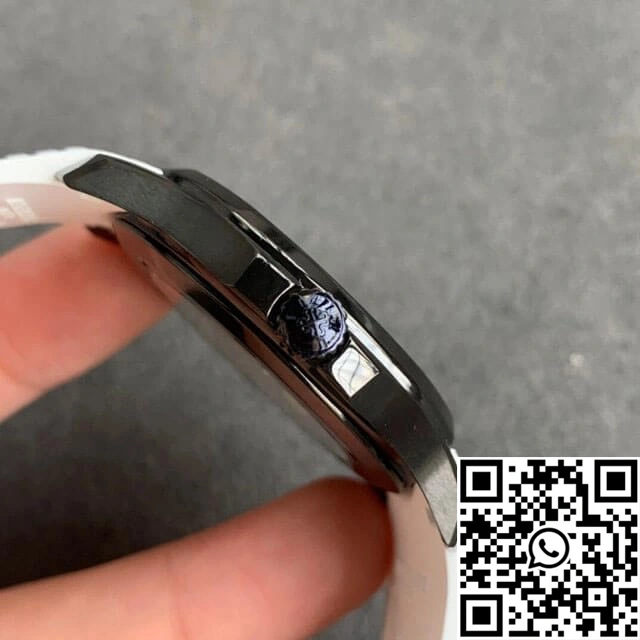 Patek Philippe Aquanaut PP5167 ZF Factory DLC White Rubber Strap Fashionable 491