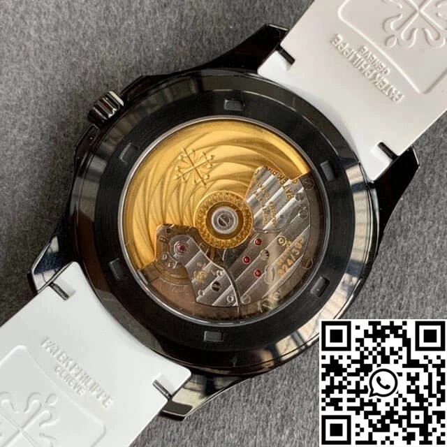 Patek Philippe Aquanaut PP5167 ZF Factory DLC White Rubber Strap Fashionable 491