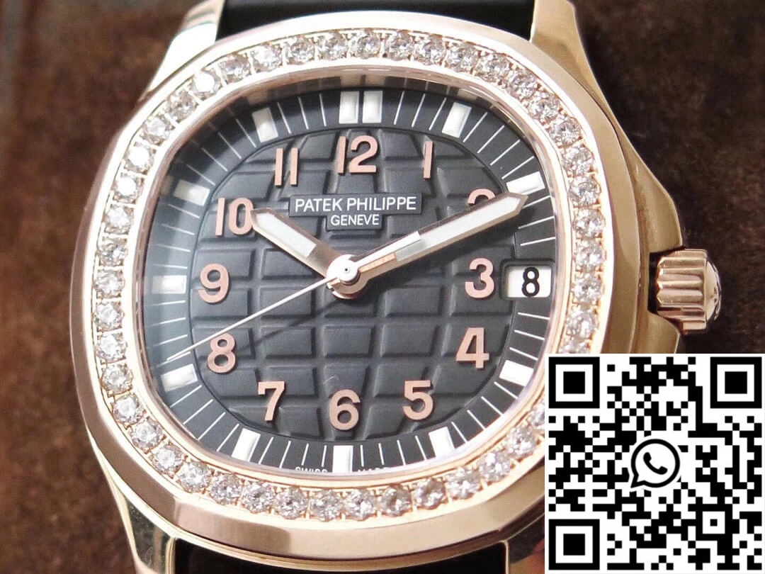 SmartChoice Patek Philippe Aquanaut PPF Factory Rose Gold Black Dial 484