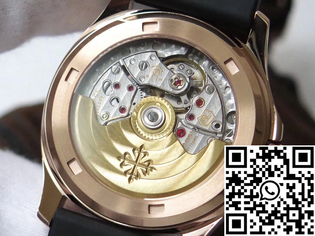 SmartChoice Patek Philippe Aquanaut PPF Factory Rose Gold Black Dial 484
