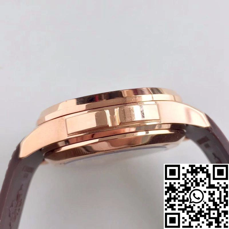 Attractive Patek Philippe Aquanaut Travel Time 5164R-001 Rose Gold Chocolate Dial 514