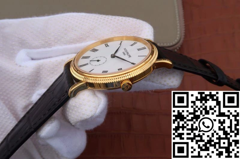 Patek Philippe Calatrava 5119G-002 Rose Gold White Dial Comfortable 520