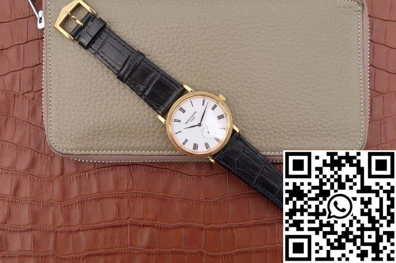 Patek Philippe Calatrava 5119G-002 Rose Gold White Dial Comfortable 520