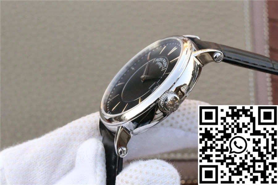 Unisex Patek Philippe Calatrava 5153G-001 ZF Factory Black Dial 535