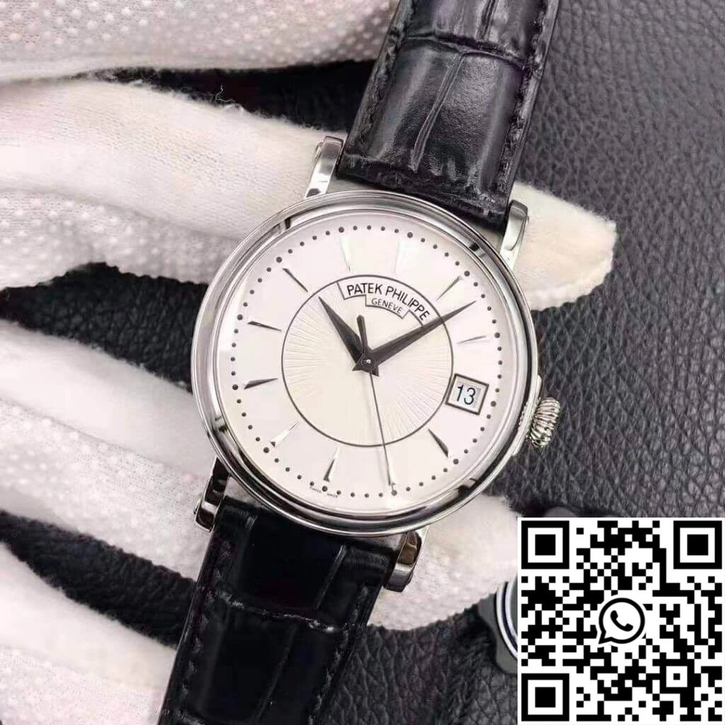 OdorResistant Patek Philippe Calatrava 5153G-010 ZF Factory White Dial 526