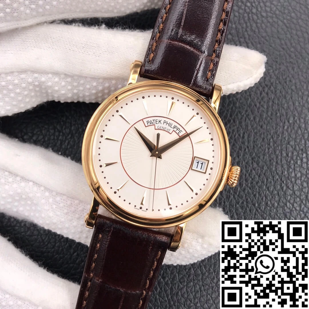 Patek Philippe Calatrava 5153J-001 ZF Factory Rose Gold Unisex 516