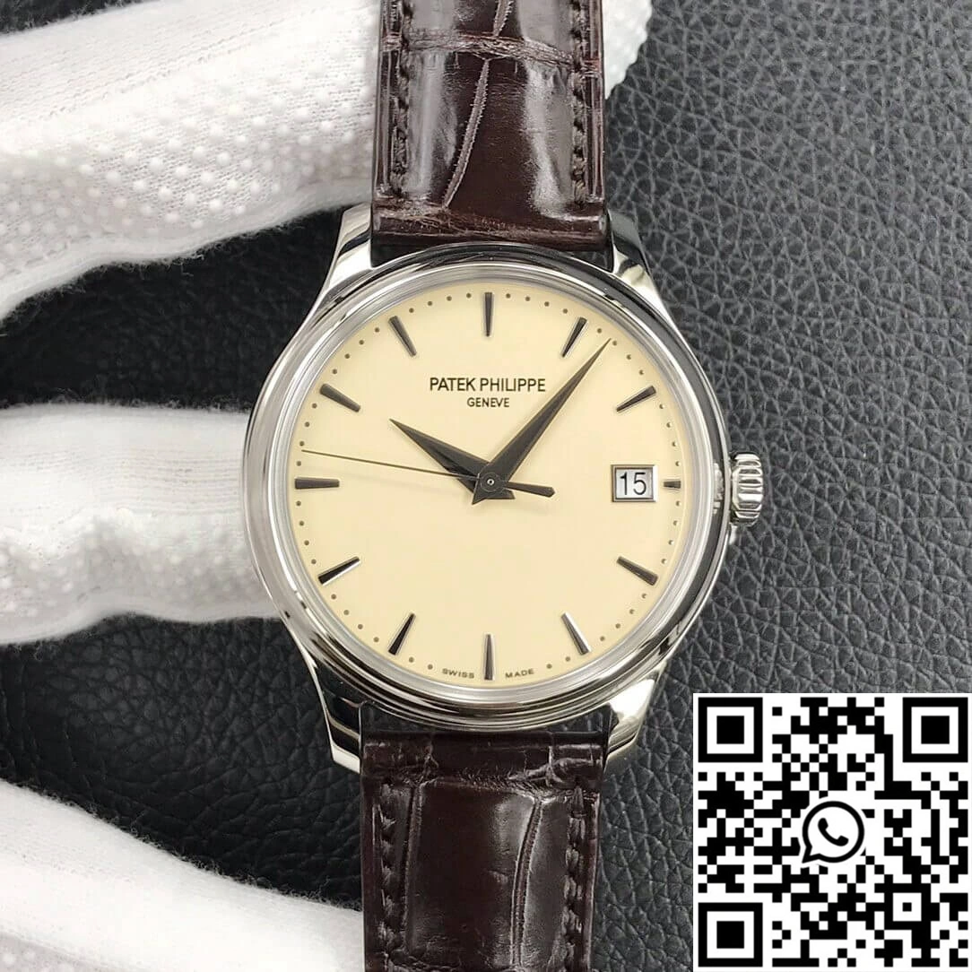 Patek Philippe Calatrava 5227G-001 3K Factory Leather Strap QuickDry 517