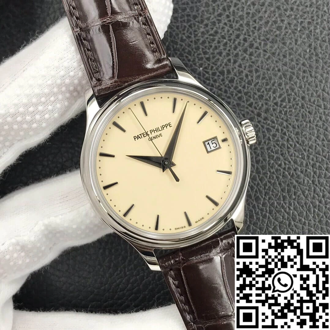 Patek Philippe Calatrava 5227G-001 3K Factory Leather Strap QuickDry 517
